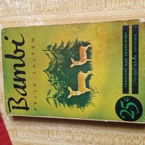 Bin004 Almost Antique BAMBI Book